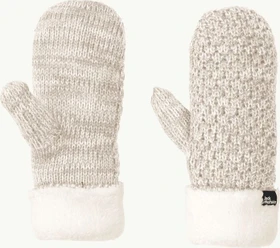 Jack Wolfskin Highloft Knit Mitten Skihandschuhe winter pearl (Damen)