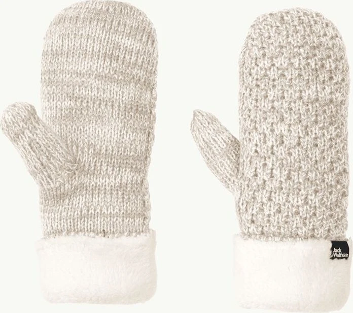 Jack Wolfskin Highloft Knit Mitten Skihandschuhe winter pearl (Damen)