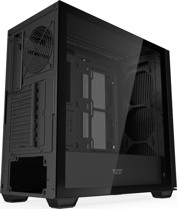 DarkFlash DS900WS Black, USB-C, Glasfenster