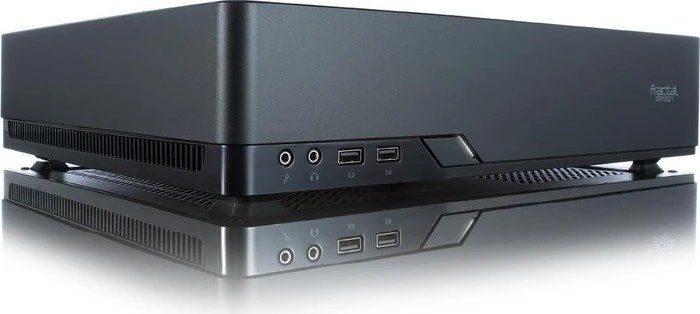 Fractal Design Node 202 + Integra PSU, schwarz, Mini-ITX, 450W SFX