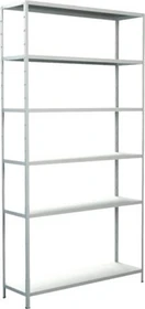 Schulte Lagertechnik PowerMAX Schwerlastregal 120x230x35cm weiß