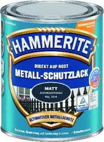 Hammerite Metallschutz-Lack außen glänzend schwarz, 750ml