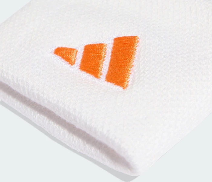 adidas Tennis S Schweißband white/pure orange