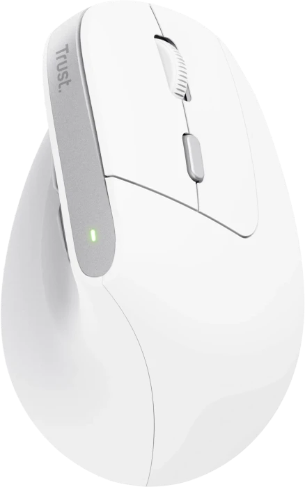 Trust BAYO II Ergonomic Wireless Mouse, weiß