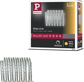 Paulmann MaxLED 1000 Strip LED-Streifen warmweiß unbeschichtet 2.5m