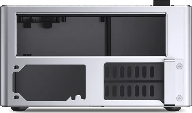 Jonsbo NV10, silber, Mini-ITX