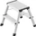 Hailo D60 StandardLine 2-tlg. Trittleiter, 2x 2 Stufen (4442-701)