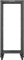 Lanberg Open Rack Series 19" Open Frame Rack 27HE, 4-Pfosten, mit Rollen, Flat Pack, tiefenverstellbar, 430-590mm, RAL 9004, 800mm tief Vorschaubild