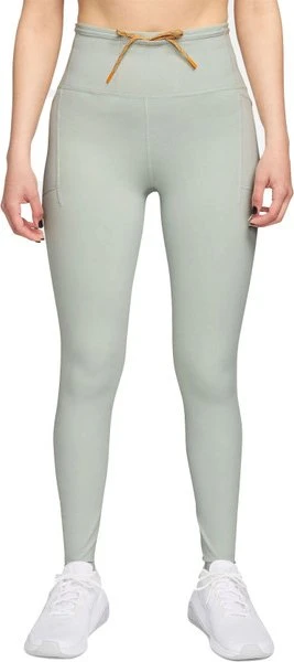 Nike Trail Dri-FIT Laufhose 7/8 light silver/summit white (Damen)