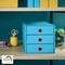 Leitz Click & Store Cosy Schubladenbox, 3 Schubladen, blau Vorschaubild