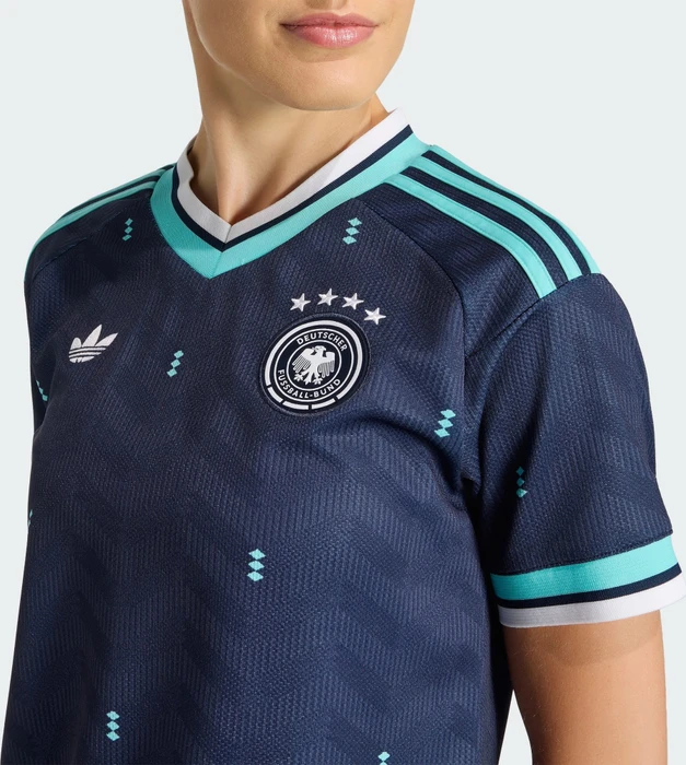 adidas FIFA WM 2026 Deutschland Auswärtstrikot kurzarm collegiate navy (Damen)