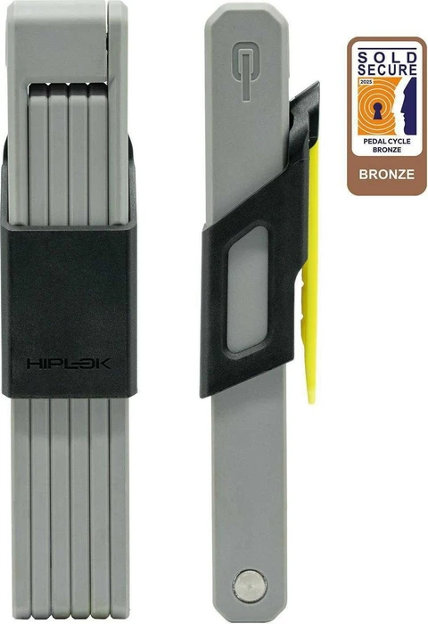 Hiplok Switch 105 Faltschloss, Schlüssel light grey