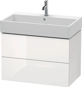 Duravit L-Cube Waschtisch-Unterschrank wandhängend weiß