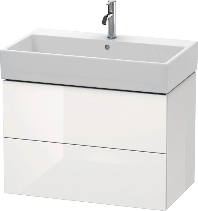Duravit L-Cube Waschtisch-Unterschrank wandhängend weiß
