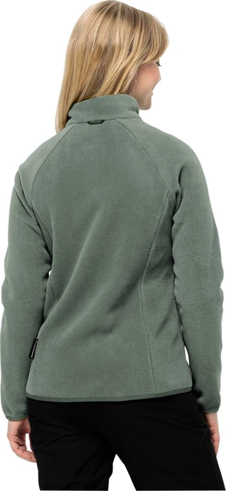 Jack Wolfskin Moonrise FZ Funktionsjacke hedge green (Damen)