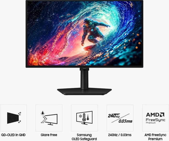 Samsung Odyssey OLED G6 G61SH, 27"