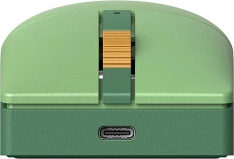 8BitDo Retro R8 Mouse mit Ladestation, Forest Wonder, grün, USB/Bluetooth