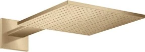 Hansgrohe Axor ShowerSolutions Kopfbrause 300/300 2jet mit Brausearm brushed bronze