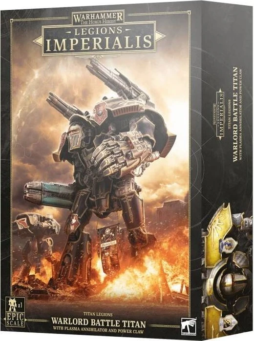 Games Workshop Warhammer The Horus Heresy: Legions Imperialis - Titan Legions - Warlord Battle Titan with Plasma Annihilator and Power Claw
