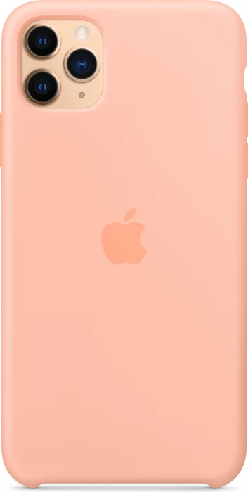 Apple Silikon Case für iPhone 11 Pro Max Grapefruit