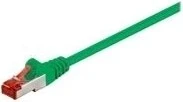 goobay Patchkabel, Cat6, S/FTP, RJ-45/RJ-45, 10m, grün