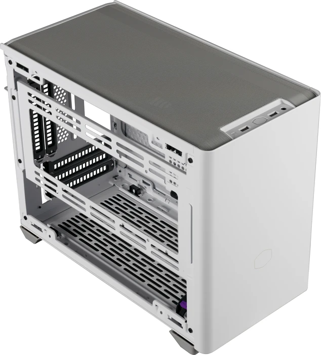 Cooler Master MasterBox NR200P, weiß, Glasfenster, Mini-ITX