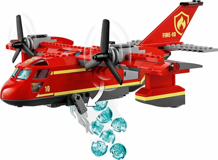 LEGO City Feuerwehr - Löschflugzeug der Feuerwehr