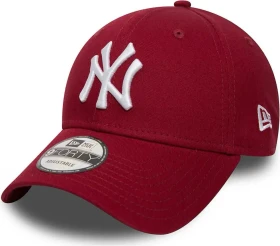 New Era 9FORTY New York Yankees Essential Kappe rot