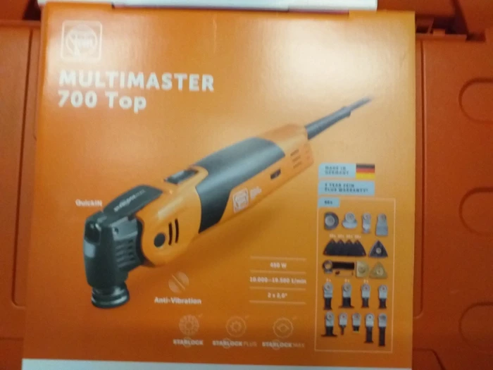 Fein MultiMaster MM 700 Max Top Elektro-Multifunktionswerkzeug inkl. Koffer + Zubehör