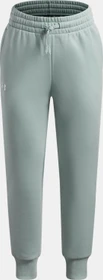Under Armour Rival Fleece Trainingshose lang enamel blue/white (Junior)