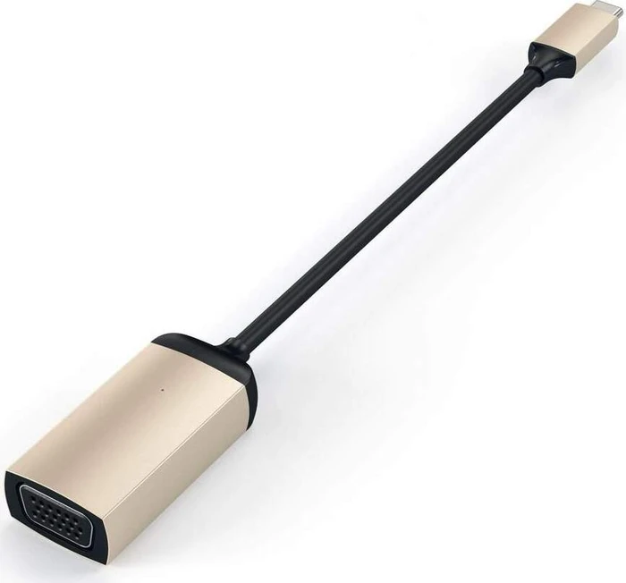 Satechi USB-C auf VGA Adapter, gold