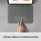 Logitech Combo Touch für iPad Air 4/iPad Air 5, grau, IT Vorschaubild