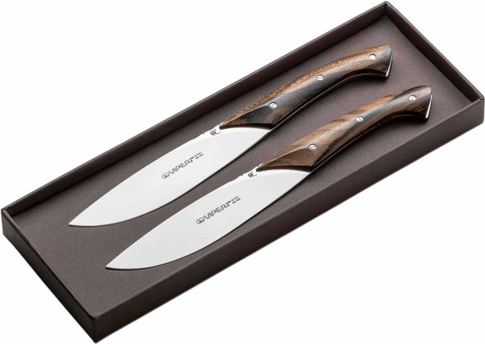 Viper Fiorentina Steakmesser Zirikote, 2 Stück