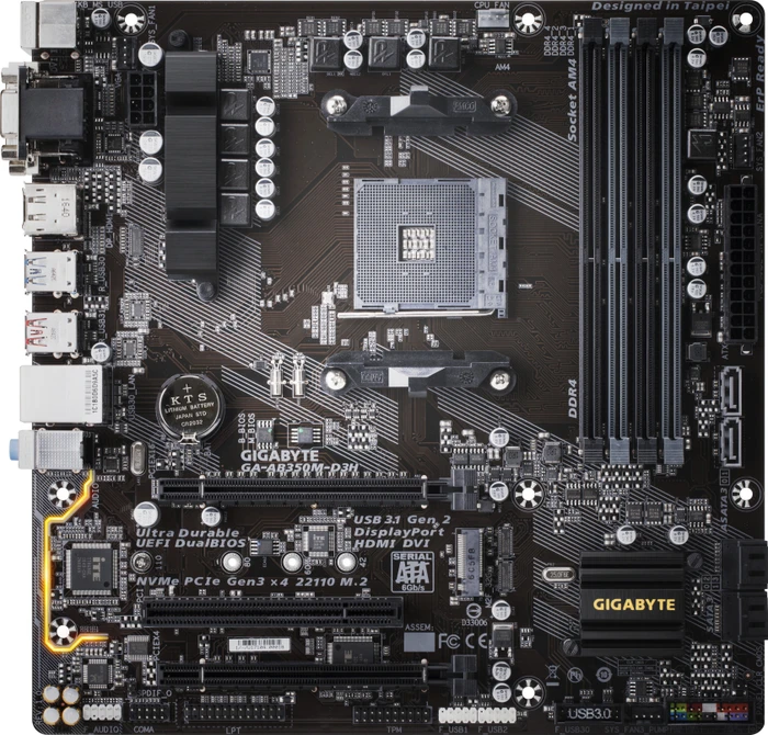 GIGABYTE GA-AB350M-D3H (AMD AM4)