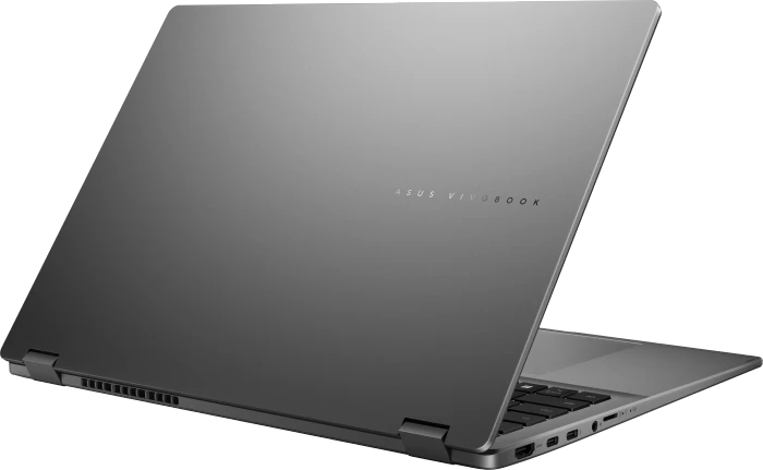 ASUS VivoBook S 16 Flip TP3607AA-SI058W, Matte Gray, Core Ultra 9 386H, 32GB RAM, 1TB SSD, DE