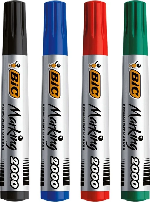BIC Marking 2000 ECOlutions Permanentmarker Rundspitze 1.7mm blau