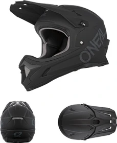 O'Neal Sonus Deft Fullface-Helm schwarz