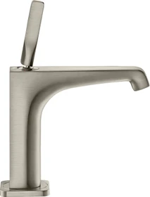 Hansgrohe Axor Citterio E 130 Waschbeckenarmatur mit Ablauffernbedienung edelstahloptik