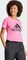 adidas Loungewear Essentials Logo T-Shirt kurzarm pulse magenta/black (Damen) Vorschaubild
