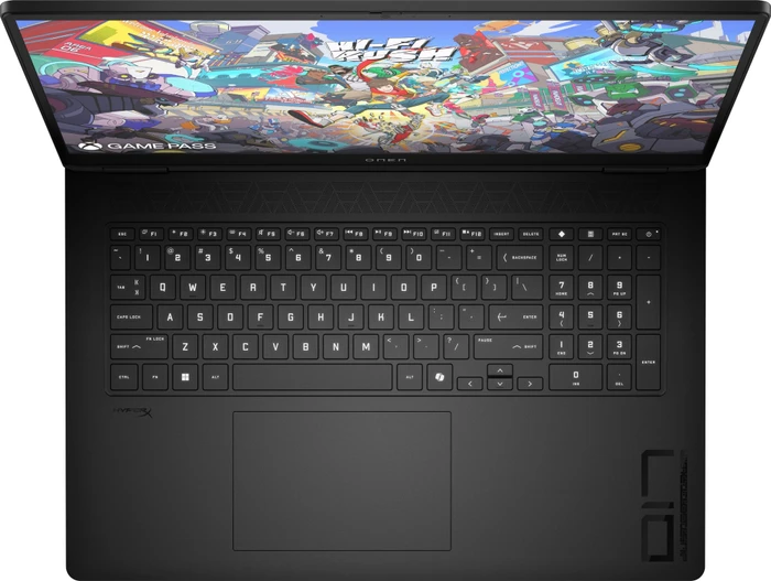 HP OMEN Gaming Laptop 17-db0179ng, Shadow Black, Ryzen 7 8845HS, 16GB RAM, 1TB SSD, GeForce RTX 4070, DE
