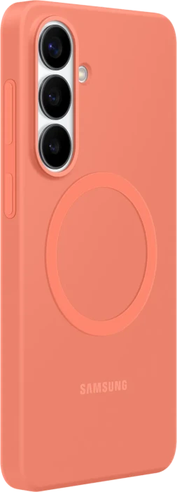 Samsung Silicone Magnet Case für Samsung Galaxy S26+ coral red