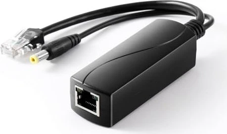Revodata Desktop 2.5G PoE-Splitter, 2x RJ-45, PoE+ PD