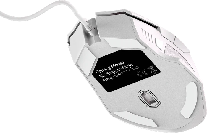 Energy Sistem ESG M2 Sniper-Ninja Gaming Mouse weiß, USB