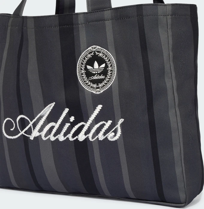 adidas Canvas Shopper grey six/black