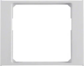 Berker Adapterring für Zentralstück 50x50mm, polarweiß glänzend