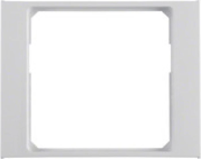 Berker Adapterring für Zentralstück 50x50mm, polarweiß glänzend