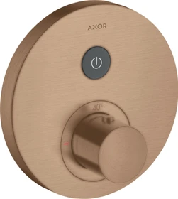 Hansgrohe Axor ShowerSelect rund Thermostat mit 1 Ventilen brushed red gold