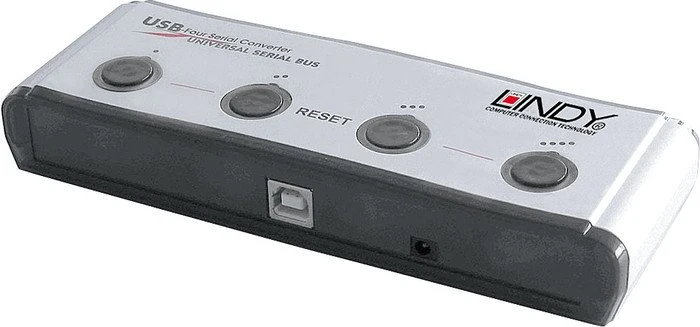 Lindy USB 2.0 auf 4x seriell Adapter