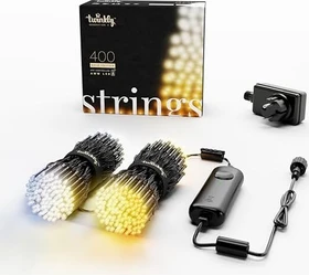 Twinkly Strings Gold Edition Lichterkette LED 400x warmweiß-tageslichtweiß