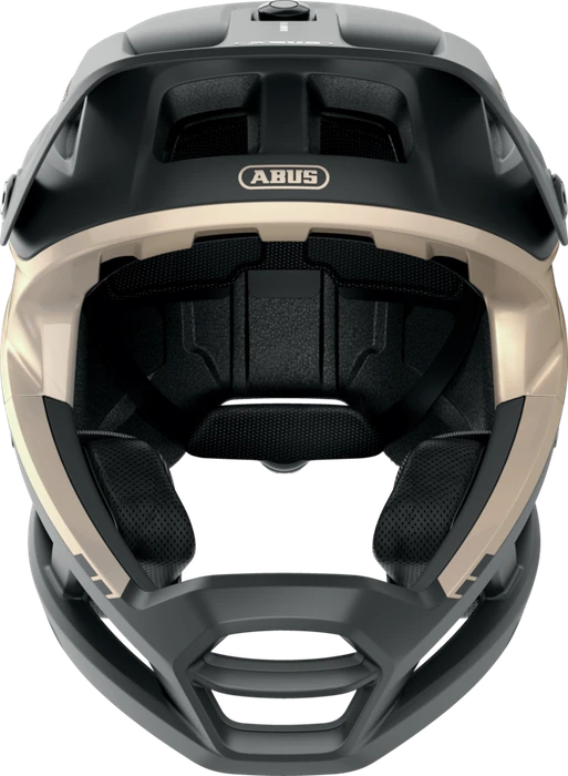 ABUS AirDrop MIPS Fullface-Helm schwarz/gold (66254/66255) ab  208,15  (2026) | heise preisvergleich Deutschland